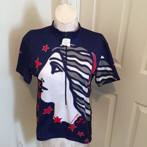 Performance NWT women’s biking jersey size L $50